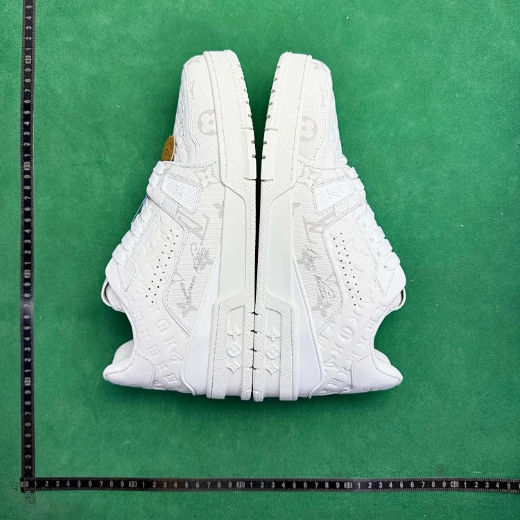 (Customized models are shipped in 3-7 days) TT 2 calfskin round toe lace-up low-cut sneakers image 4