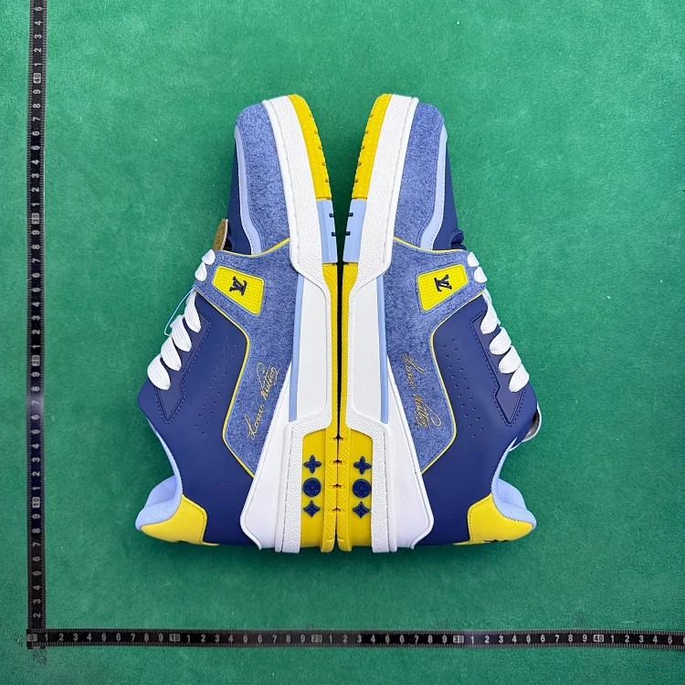 (Customized models are shipped in 3-7 days) TT 2 calfskin round toe lace-up low-cut sneakers image 5