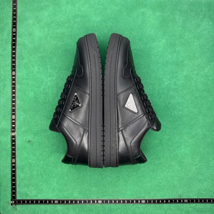 (Customized models are shipped in 3-7 days) TT 6 leather lace-up flat low-top sneakers image 6