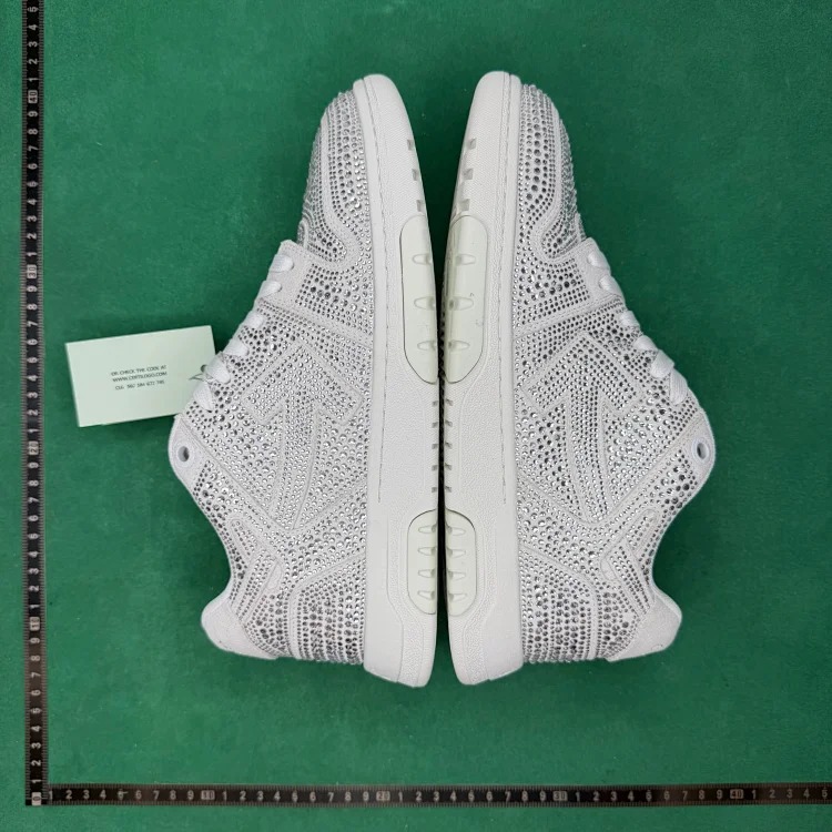 Leather stitching design low-cut sneakers TT 2 image 4