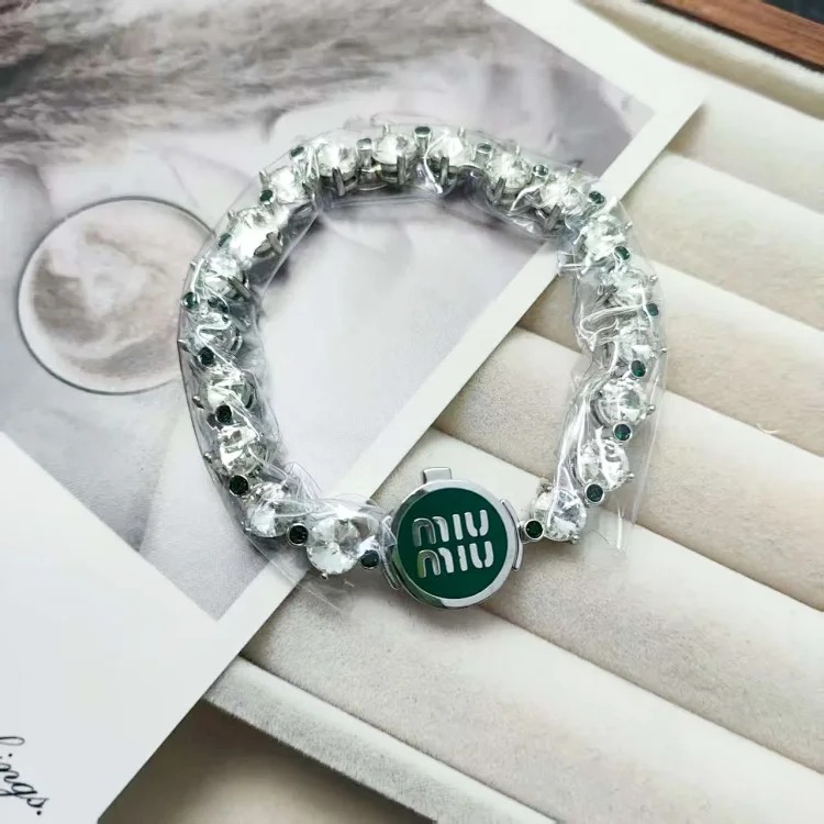 Miss Miao 5A zircon sweet cool necklace heavy polished glue cute women's bracelet summer macaron cooling necklace