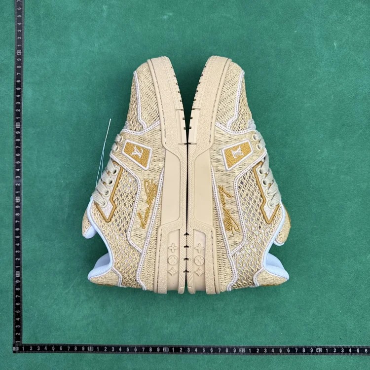 (Customized models are shipped in 3-7 days) TT 6 fabric round toe lace-up low-cut sneakers