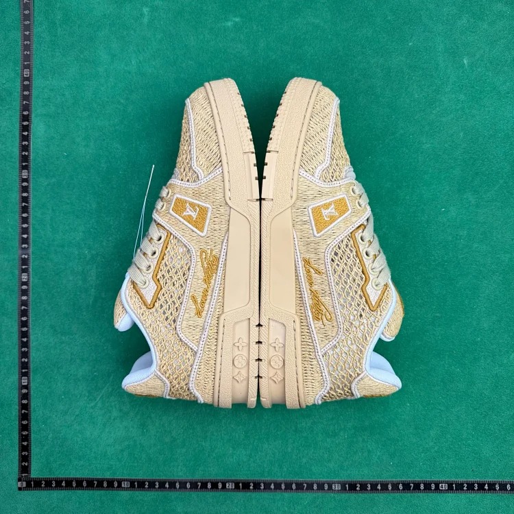 (Customized models are shipped in 3-7 days) TT 6 fabric round toe lace-up low-cut sneakers image 2