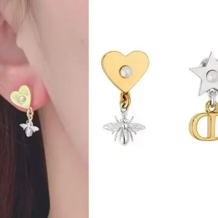 Fashion ins niche earrings
