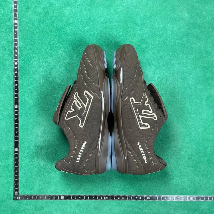 BD 0 cow leather suede round toe lace-up low-cut lifestyle shoes image 2