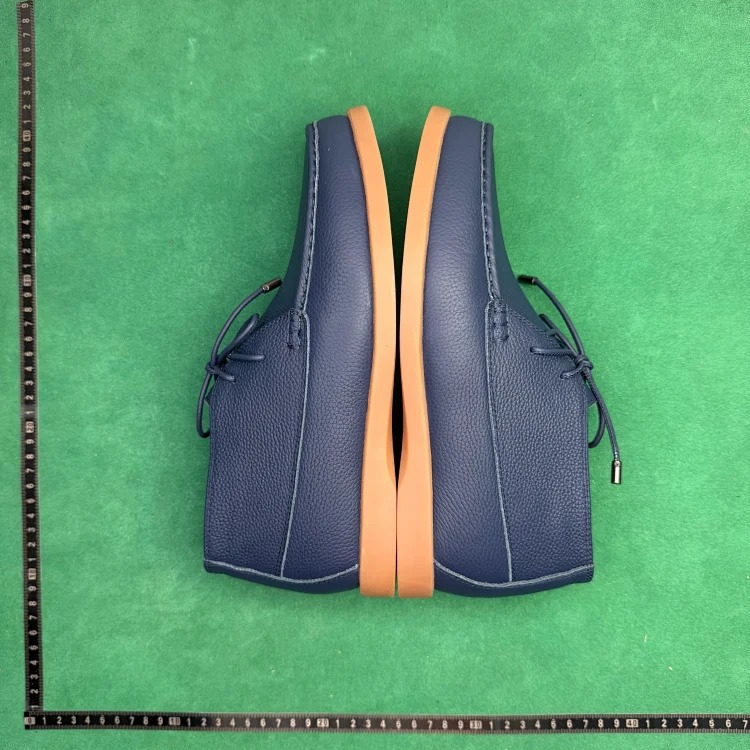 (Customized models ship in 3-7 days) TT 4 leather round toe lace-up boots image 4