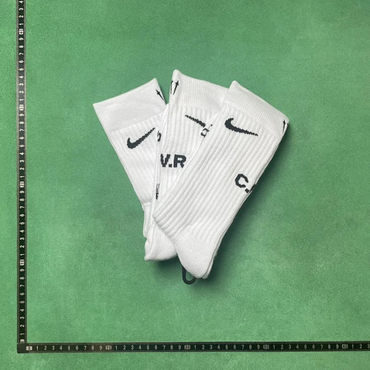1DC printed thread sports socks (three pairs in one card)