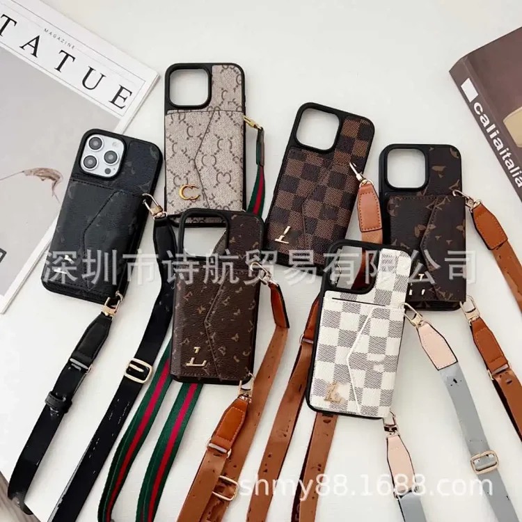 Suitable for Apple ihone17 mobile phone case new presbyopic high-end 16/15/14 personalized diagonal protective cover