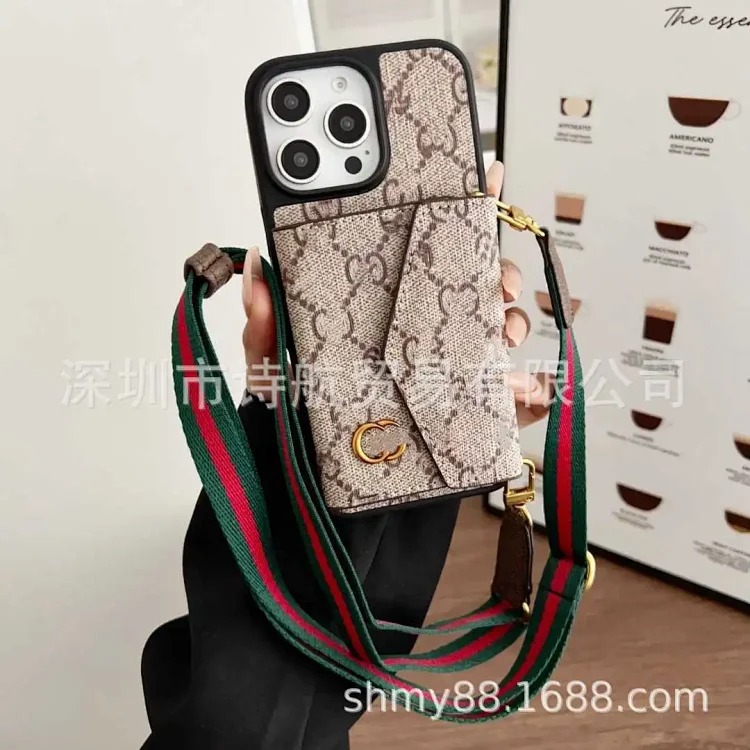 Suitable for Apple ihone17 mobile phone case new presbyopic high-end 16/15/14 personalized diagonal protective cover