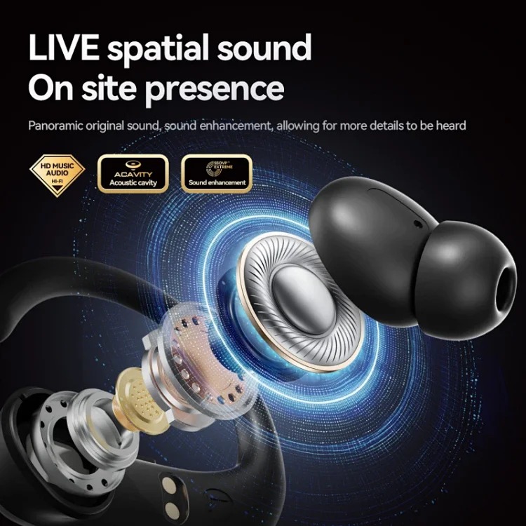 Cross-border new model M144 in-ear Bluetooth headset, over-the-ear long-lasting private model high-value wireless Bluetooth headset