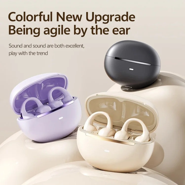 Source factory cross-border new AI smart translation Bluetooth headset clip-on high-quality bone conduction true wireless(pic10) Source factory cross-border new AI smart translation Bluetooth headset clip-on high-quality bone conduction true wireless