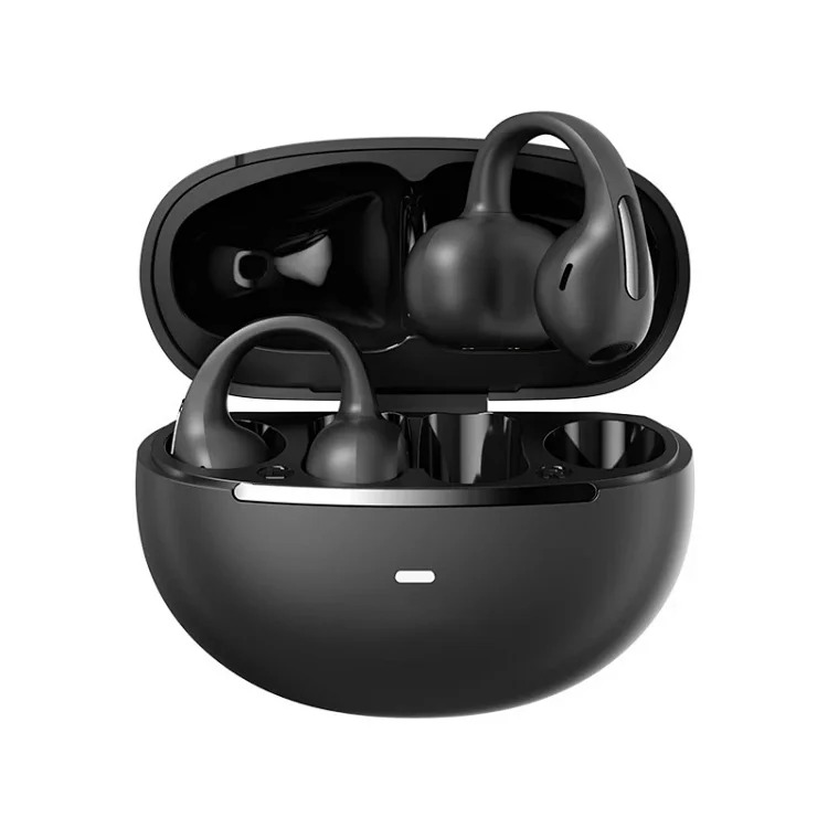 Source factory cross-border new AI smart translation Bluetooth headset clip-on high-quality bone conduction true wireless(pic5) Source factory cross-border new AI smart translation Bluetooth headset clip-on high-quality bone conduction true wireless
