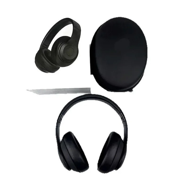 JS. Cross-border popular studio pro recording engineer 4th generation three-dimensional cotton head-mounted wireless Bluetooth pop-up music headphones
