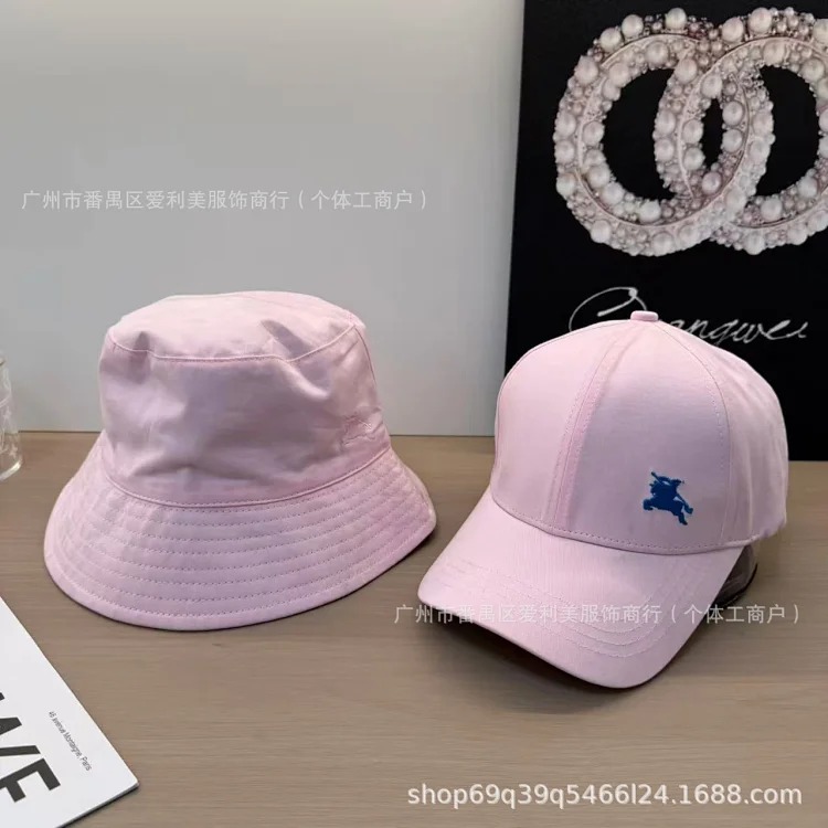 New double-sided fisherman hat embroidered adult fisherman hat double-sided wearable solid color flat top windproof camping fisherman hat