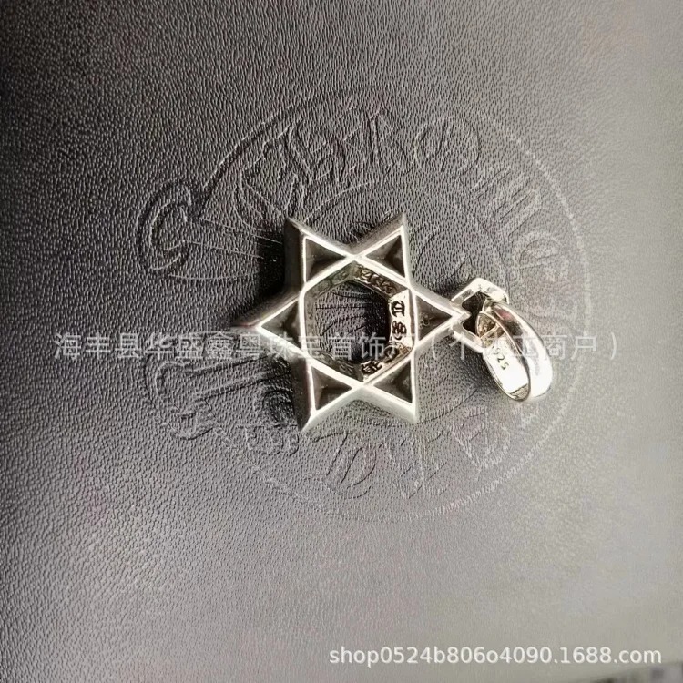 Crow European and American retro sword angel brand hip-hop sword cross pendant jewelry for men and women same style copper wholesale