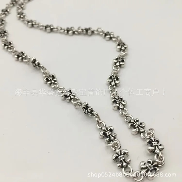 Crow European and American retro sword angel brand hip-hop sword cross pendant jewelry for men and women same style copper wholesale