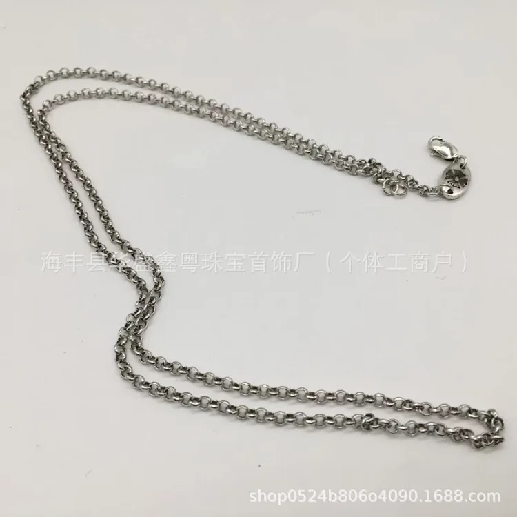 Crow European and American retro sword angel brand hip-hop sword cross pendant jewelry for men and women same style copper wholesale