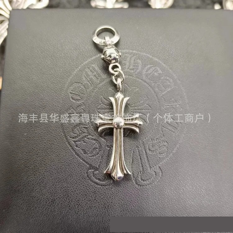 Crow European and American retro sword angel brand hip-hop sword cross pendant jewelry for men and women same style copper wholesale