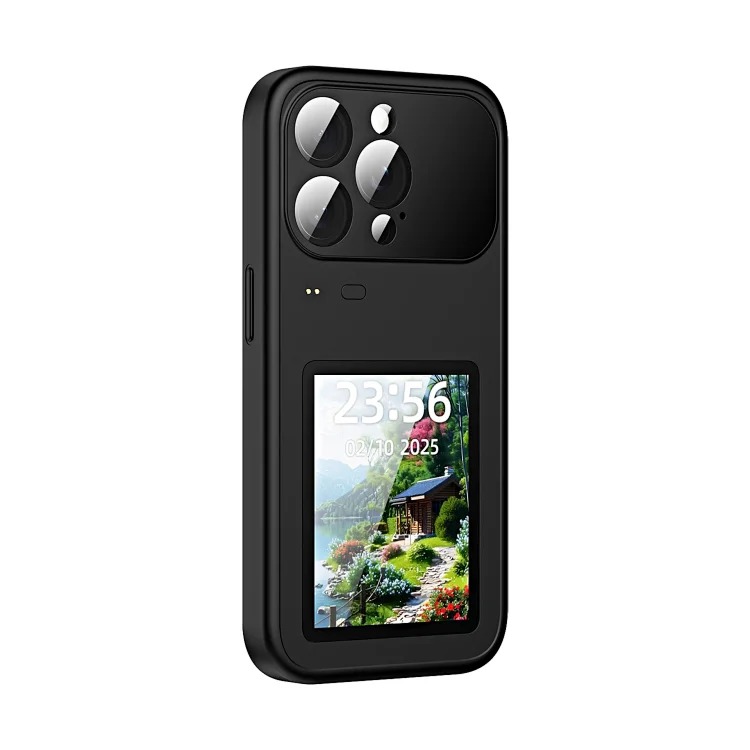 AI smart phone case suitable for Apple mobile phones Multifunctional color screen phone case Custom picture DIY phone case