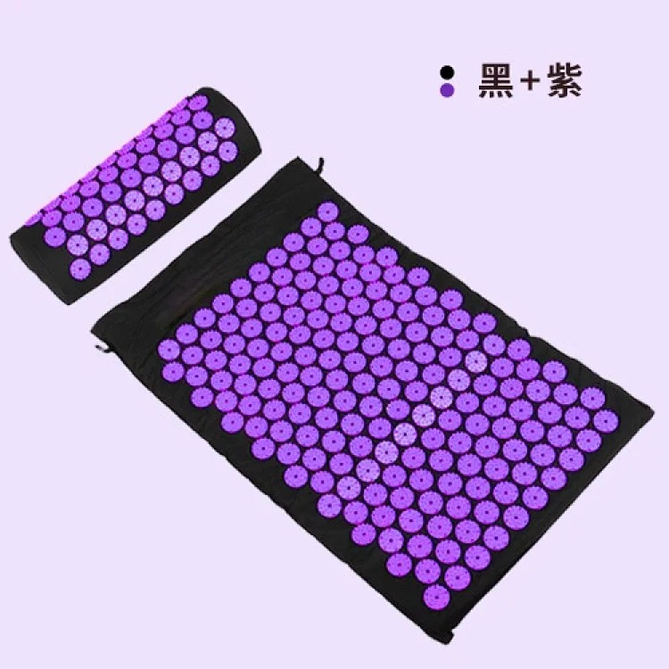 Acupuncture Mat Kit Yoga Acupoint Massage Mat Massage Acupuncture Mat Lotus Sponge Acupuncture Mat Kit