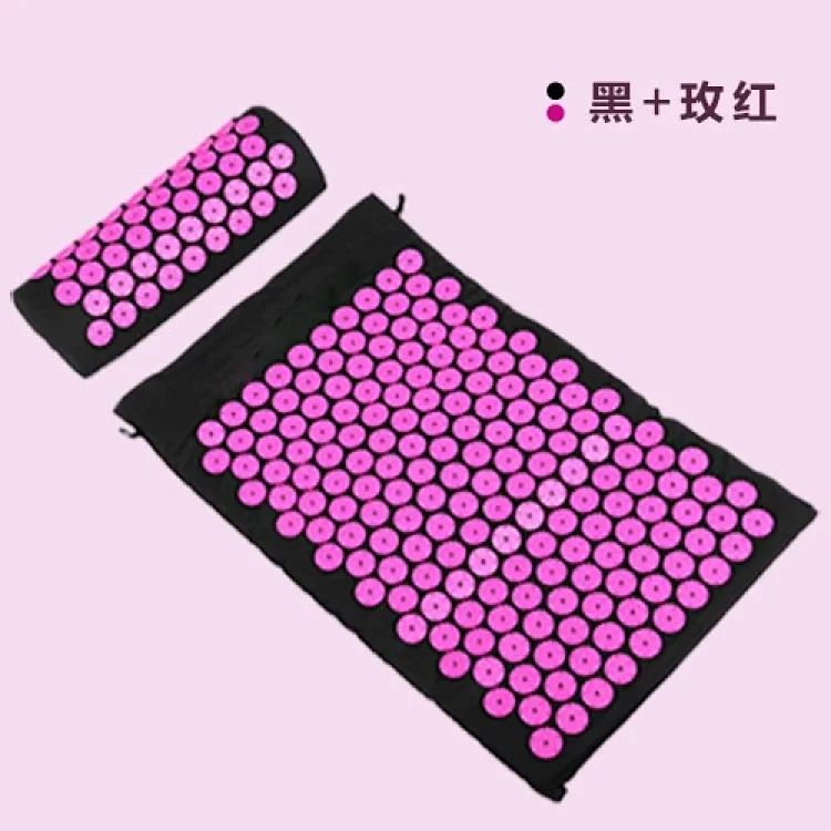 Acupuncture Mat Kit Yoga Acupoint Massage Mat Massage Acupuncture Mat Lotus Sponge Acupuncture Mat Kit