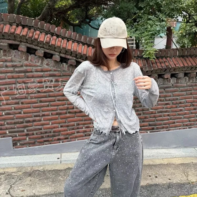 Korean matki baseball cap new heavy industry embroidered letter logo versatile retro peaked cap