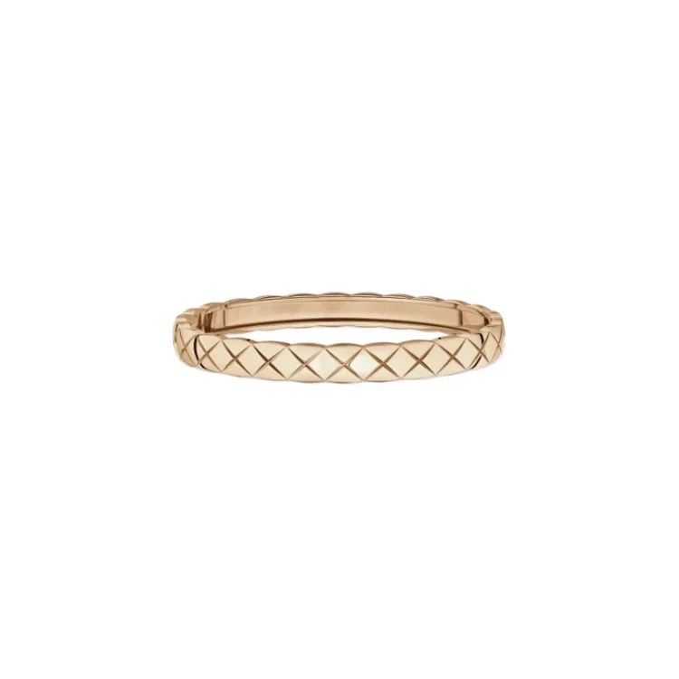 Xiaoxiangfeng coco rhombus diamond bracelet Seiko CNC plated 18k rose gold light luxury niche high-end bracelet