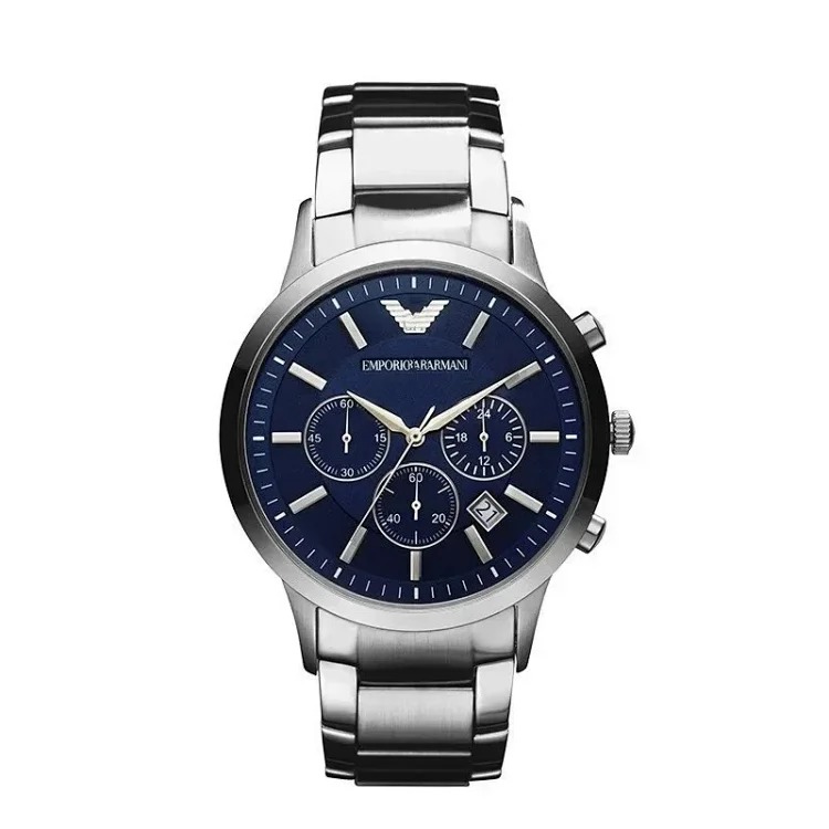 Boutique watch Ama pointer three-eye multi-functional business quartz watch stainless steel band quartz watch for men