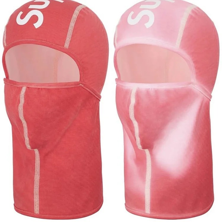 Cross-border foreign trade Supreme temperature-sensitive color-changing mask winter windproof warm headgear knitted hat pullover hat trend