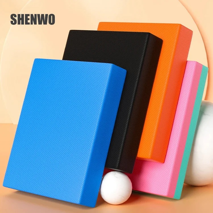 Balance mat, fitness mat, yoga mat, abdominal wheel, special kneeling pad, flat support, core training, thickened foam