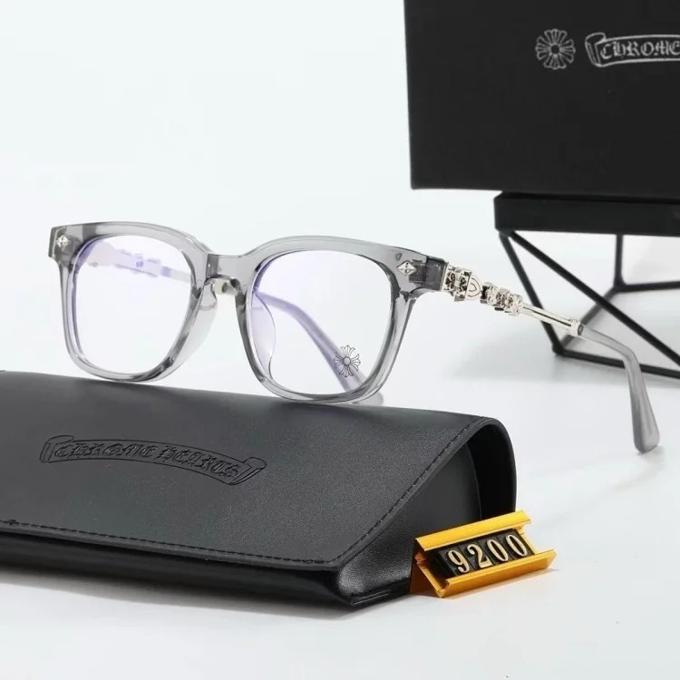 Glasses retro french style anti blue light