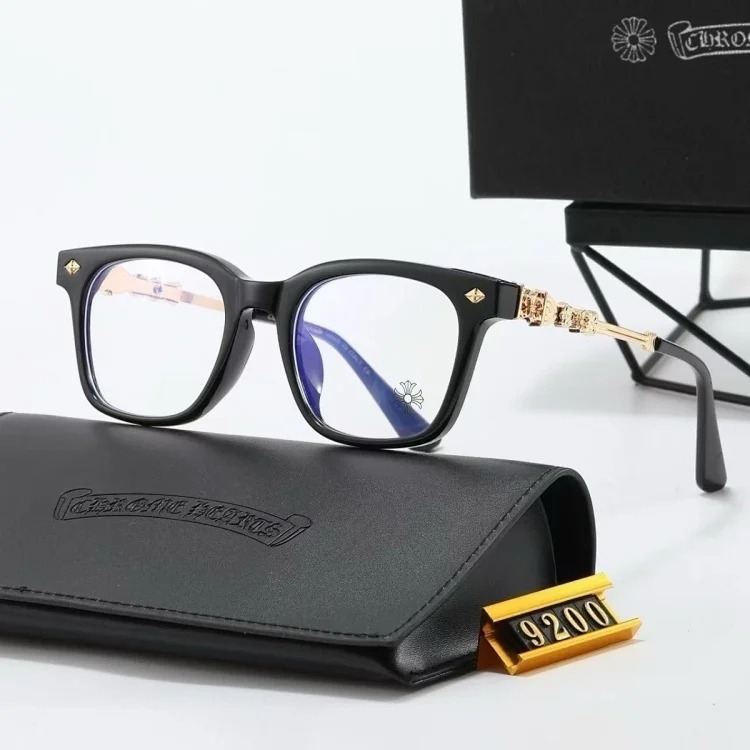 Glasses retro french style anti blue light