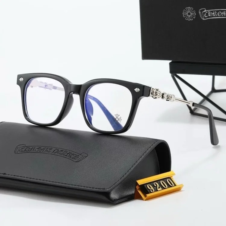 Glasses retro french style anti blue light