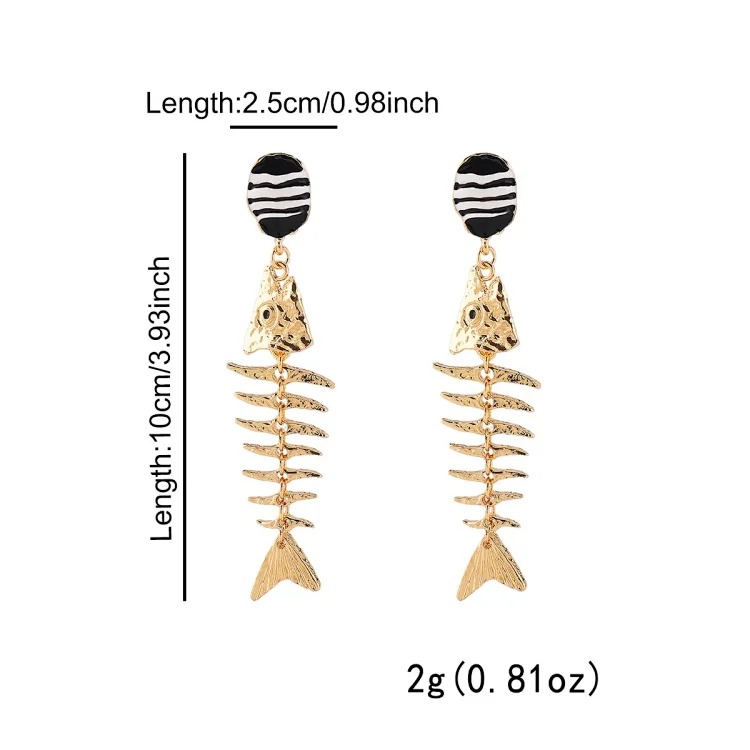 Summer bohemian vacation style accessories, marine life pendant earrings, light luxury and high-end foreign trade shell jewelry