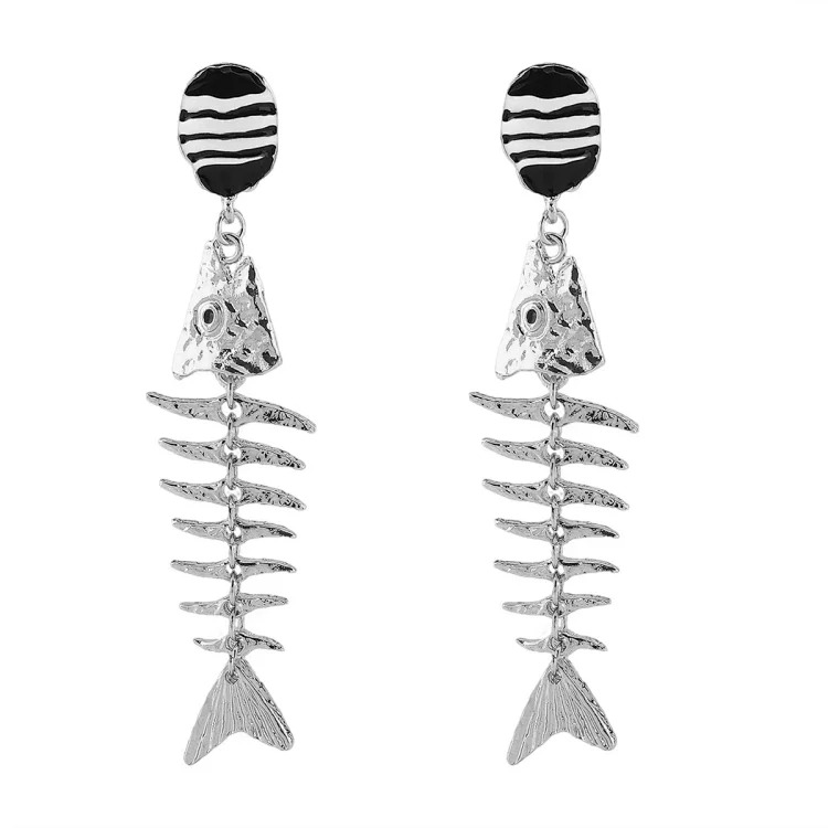 Summer bohemian vacation style accessories, marine life pendant earrings, light luxury and high-end foreign trade shell jewelry