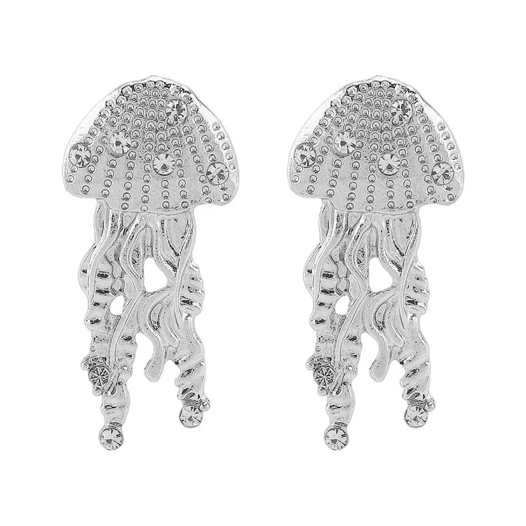Summer bohemian vacation style accessories, marine life pendant earrings, light luxury and high-end foreign trade shell jewelry