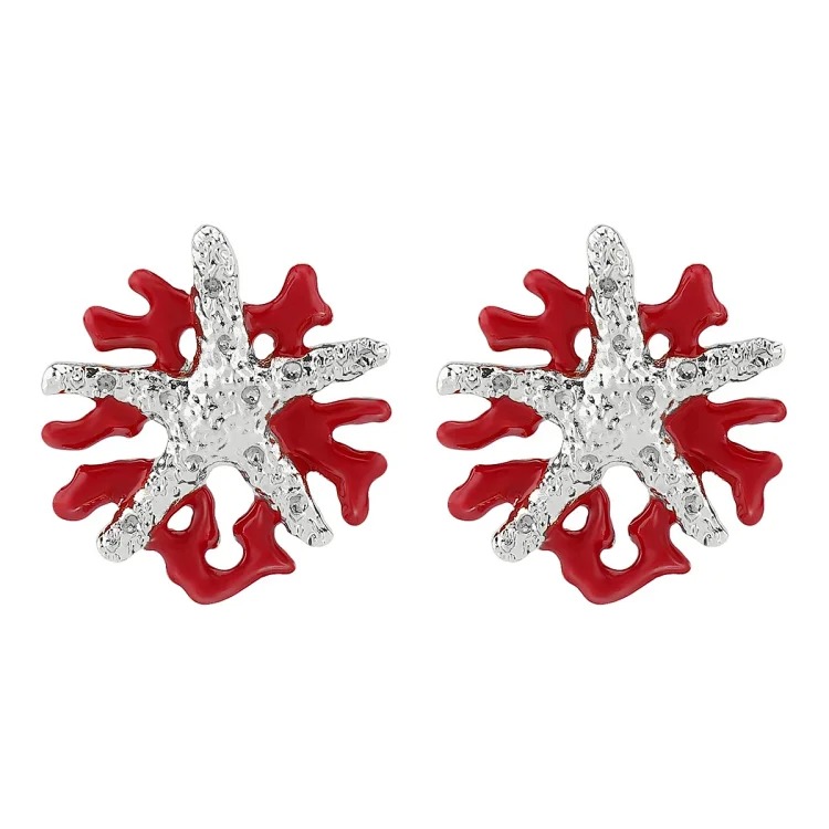 Summer bohemian vacation style accessories, marine life pendant earrings, light luxury and high-end foreign trade shell jewelry