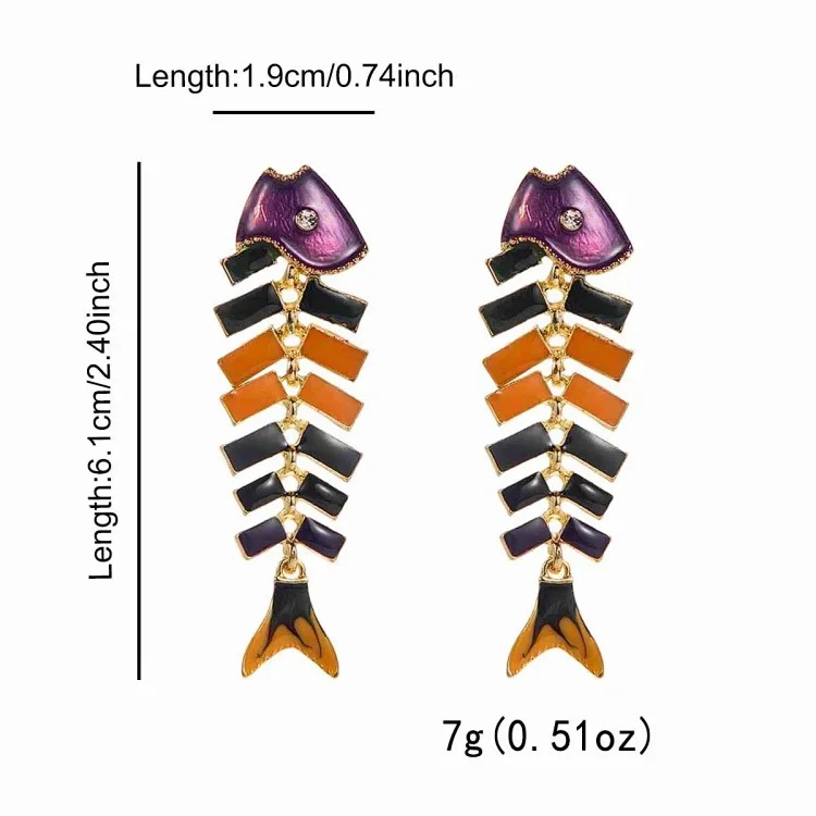 Summer bohemian vacation style accessories, marine life pendant earrings, light luxury and high-end foreign trade shell jewelry