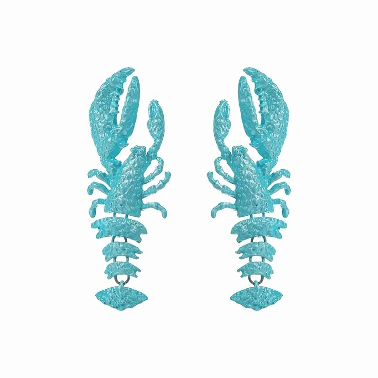 Summer bohemian vacation style accessories, marine life pendant earrings, light luxury and high-end foreign trade shell jewelry