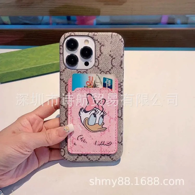 Suitable for ihone17promax mobile phone case girly pink cute card Apple 16pro exquisite mobile phone case