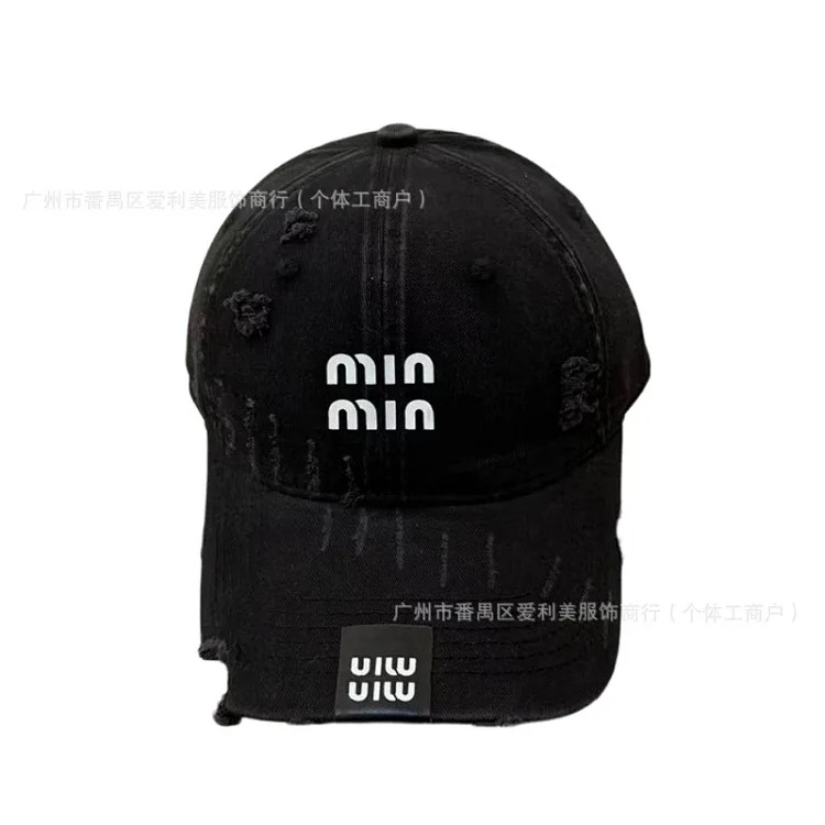 Korean of the new hole-in-the-wall hard-top baseball hat for women, spring and autumn sun visor for men, small peaked hat with face, trendy hat