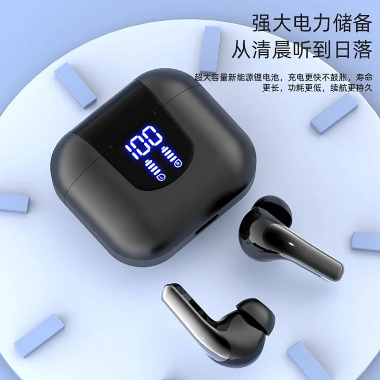 Source factory's cross-border hot-selling Bluetooth headset, true wireless competitive gaming, long battery life, low latency, high-definition digital display