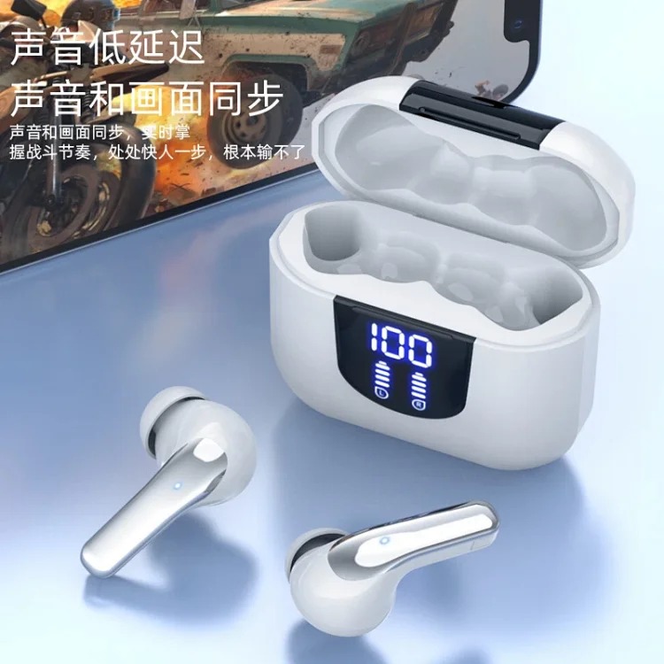 Source factory's cross-border hot-selling Bluetooth headset, true wireless competitive gaming, long battery life, low latency, high-definition digital display