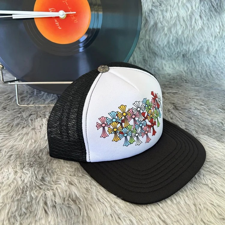 Correct of Crow Embroidery Printed Baseball Cap Peaked Cap Casual Versatile Uniform Style for Men and Women Foreign Trade Factory Spot