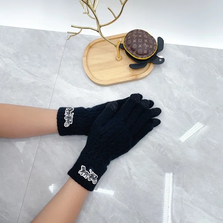Knitted gloves collection--(15%off)Stylish Warm Gloves121312-008(XP2)