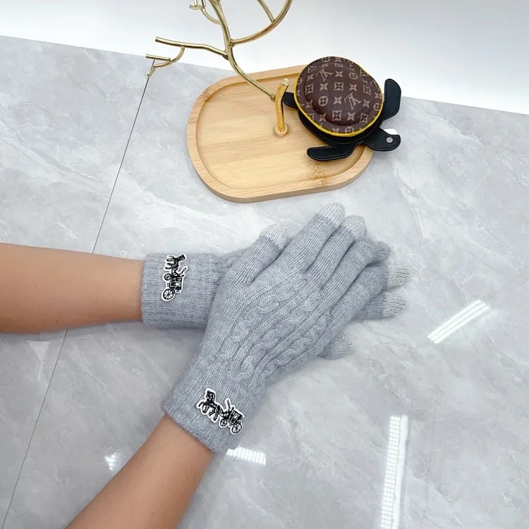 Knitted gloves collection--(15%off)Stylish Warm Gloves121312-008(XP2)