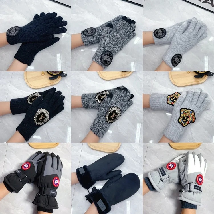 Knitted gloves collection--(15%off)Stylish Warm Gloves121312-008(XP2)