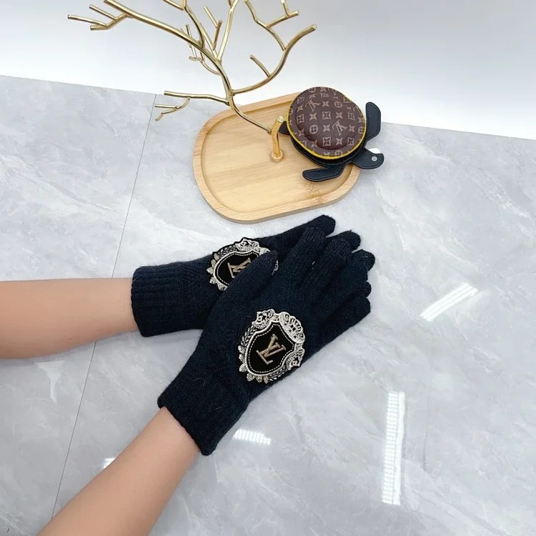Knitted gloves collection--(15%off)Stylish Warm Gloves121312-008(XP2)