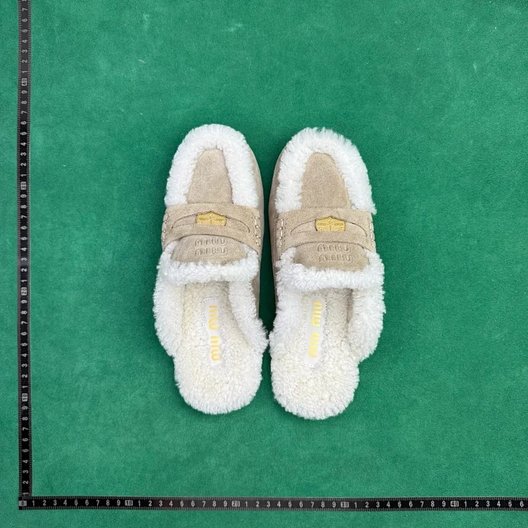 (Customized models are shipped in 3-7 days) TT2 cow suede comfortable, soft, fashionable and versatile half-drag image 3