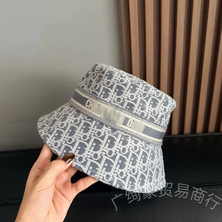 Gucci D family fisherman hat letter webbing internet celebrity same style European and American big brand popular basin hat outdoor sun hat for women